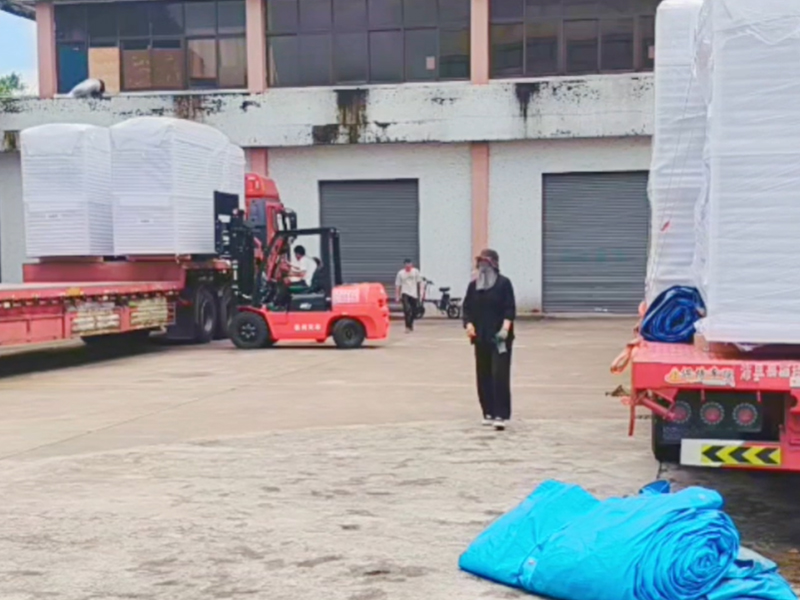 Täysi kuorma, todiste kovasta työstä.